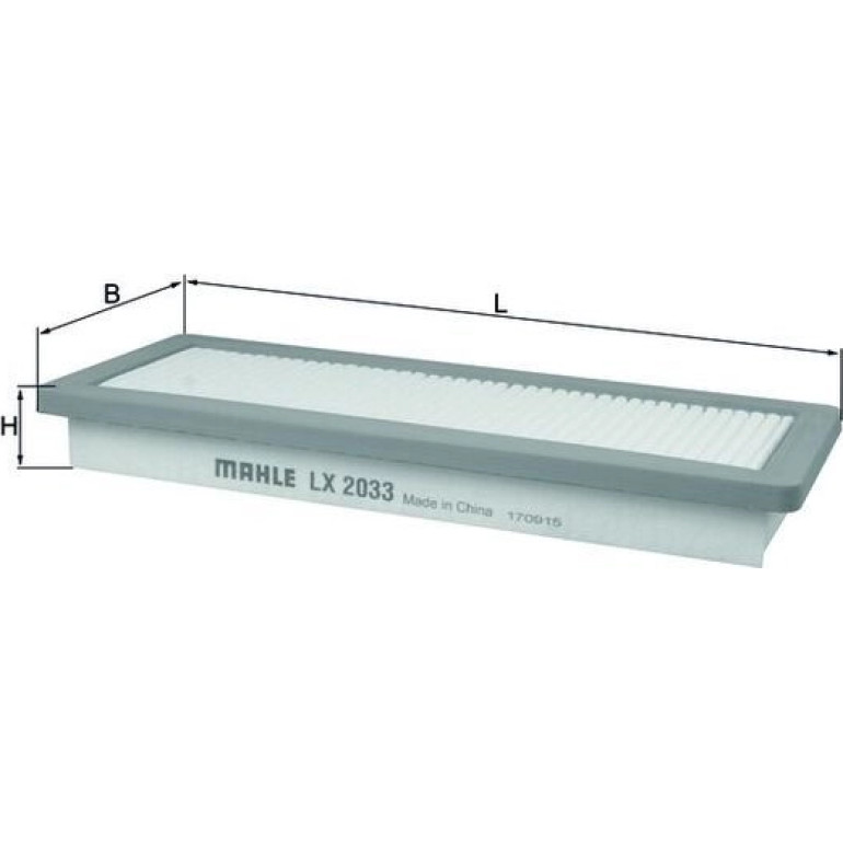MAHLE Luftfilter LX 2033