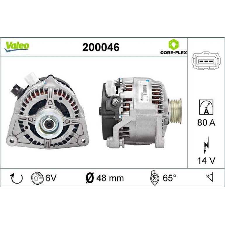 VALEO Generator 200046 VALEO Generator 200046