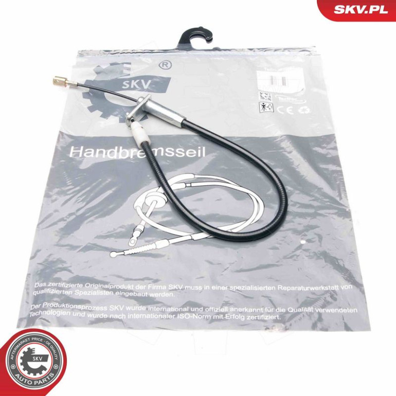 SKV GERMANY Handbremsseil Seilzug Festellbremse 25SKV874 SKV GERMANY Handbremsseil Seilzug Festellbremse 25SKV874