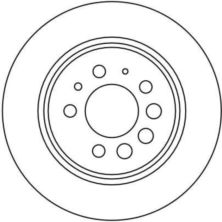 TRW Bremsscheibe DF1674 TRW Bremsscheibe DF1674