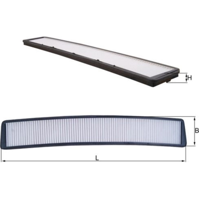 MAHLE Filter, Innenraumluft LA 102 MAHLE Filter, Innenraumluft LA 102