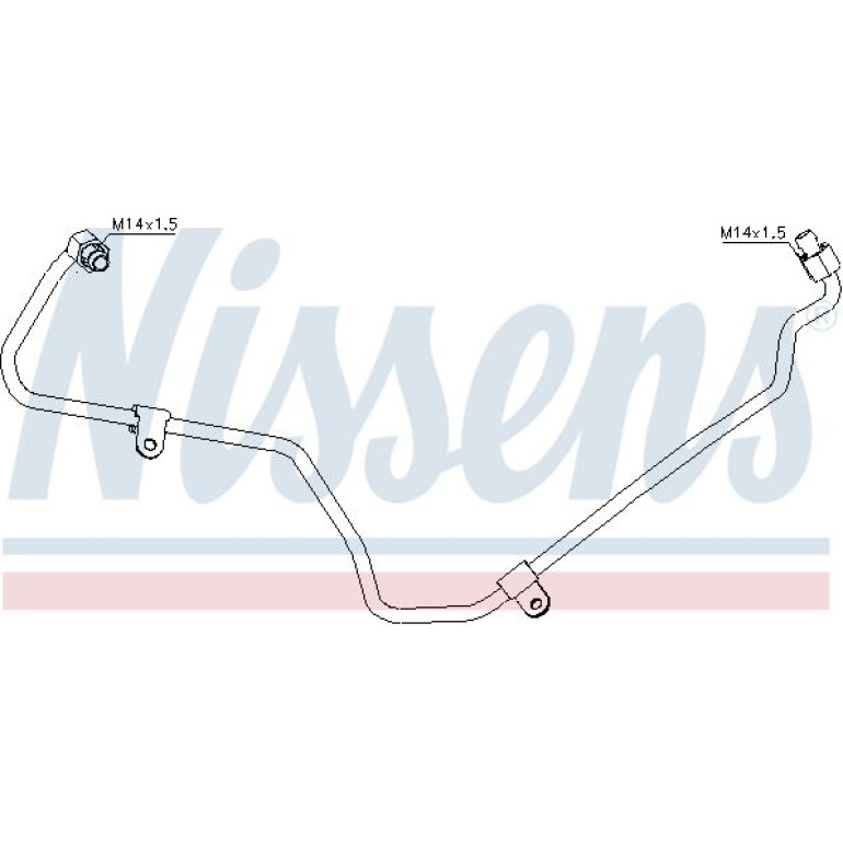 Nissens Ölleitung 935050 Nissens Ölleitung 935050