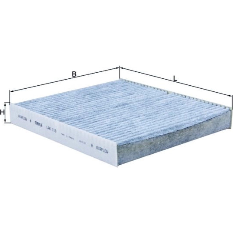 MAHLE Filter, Innenraumluft LAK 119 MAHLE Filter, Innenraumluft LAK 119