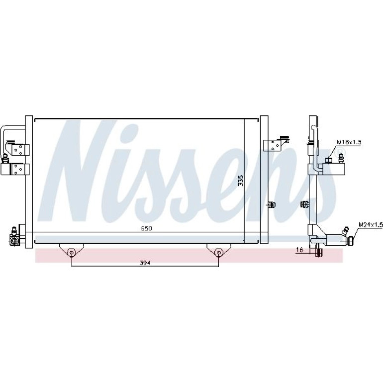 Kondensator PKW 94209 Kondensator PKW 94209