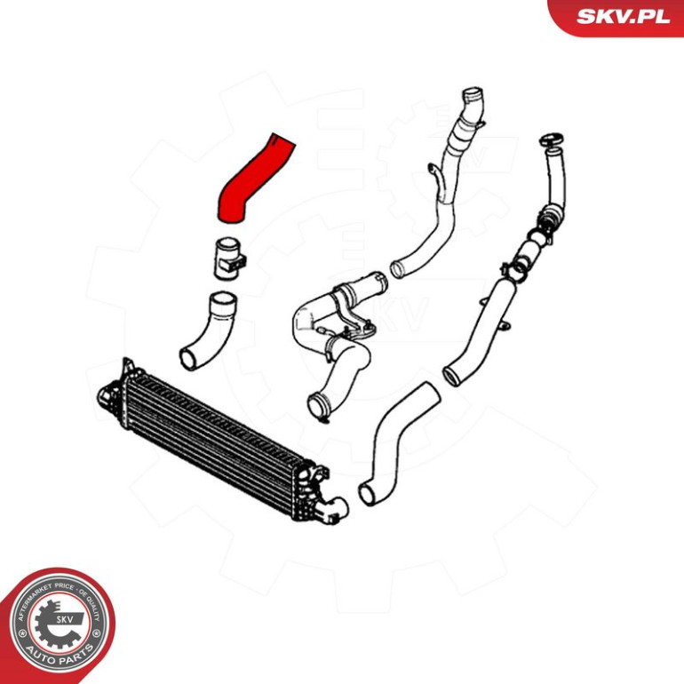 SKV GERMANY Luftschlauch 43SKV341 SKV GERMANY Luftschlauch 43SKV341