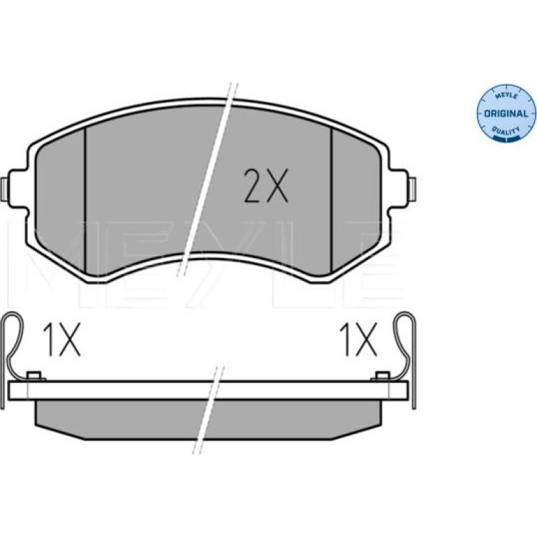 Bremsbelagsatz Nissan P. Almera 98-/T. Patrol 97 – Mit Sensor 025 235 0216/W Bremsbelagsatz Nissan P. Almera 98-/T. Patrol 97 – Mit Sensor 025 235 0216/W