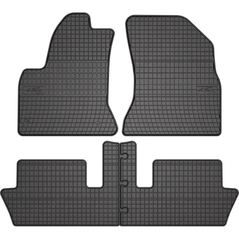 Passgenaue Kofferraummatte Gummimatten Citroen C4 Picasso 2006 0636
