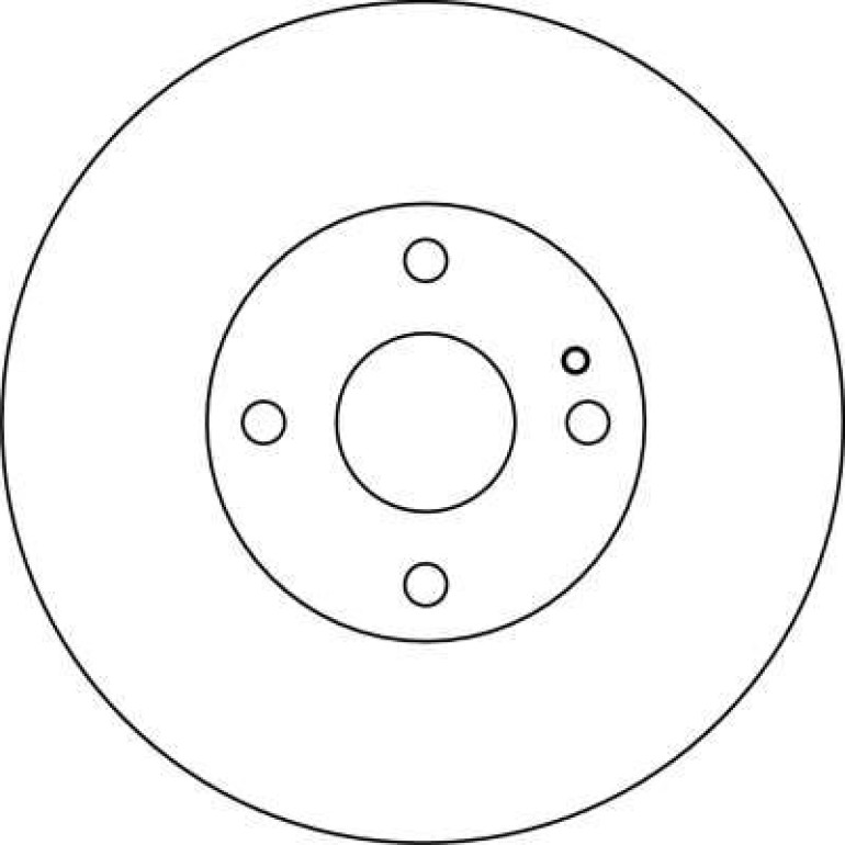 10 482 020 Bremsscheibe HA DF4247 10 482 020 Bremsscheibe HA DF4247