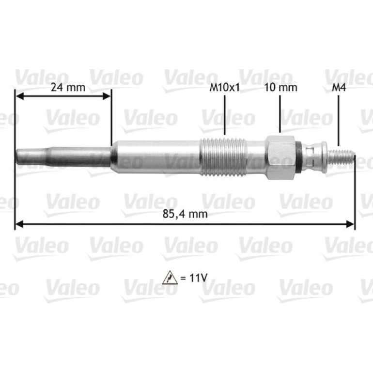 VALEO Glühkerze 345105 VALEO Glühkerze 345105