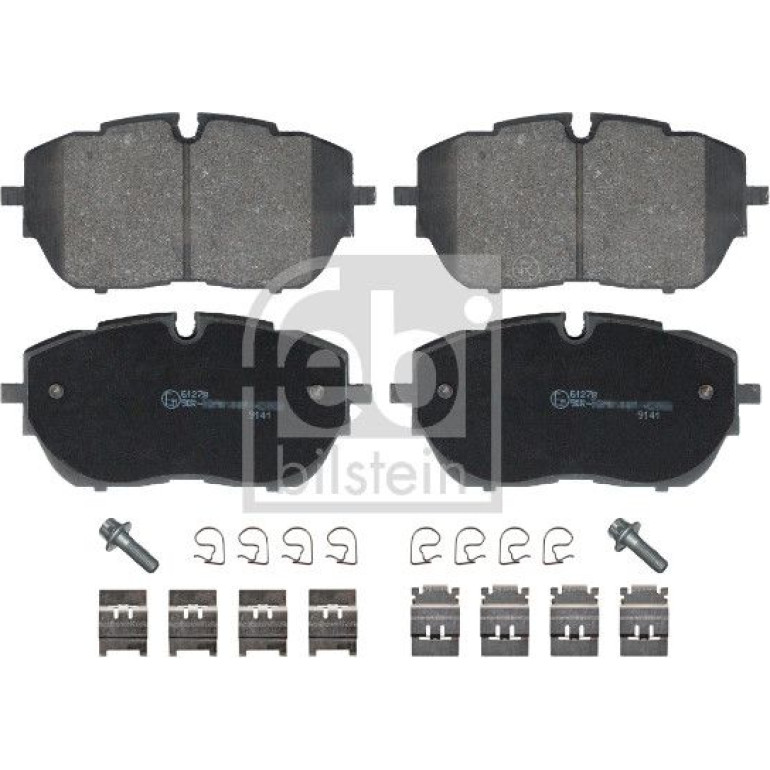 FEBI BILSTEIN Bremsbelagsatz, Scheibenbremse 116342 FEBI BILSTEIN Bremsbelagsatz, Scheibenbremse 116342