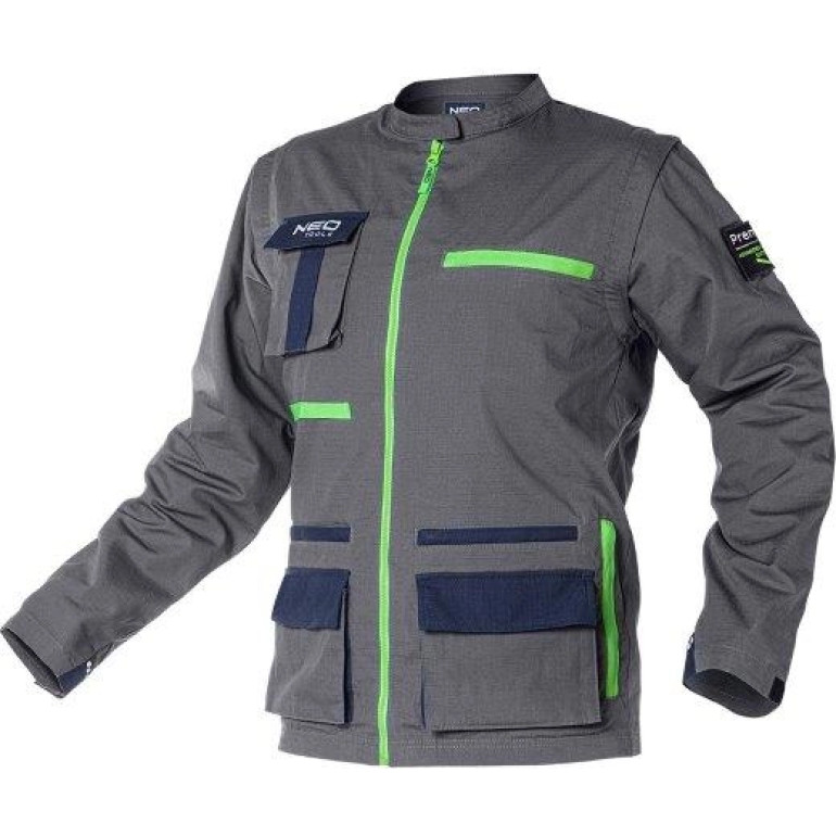 Premium-Arbeitsjacke, 100 % Base, Ripstop, Größe Xxl 81-217-XXL Premium-Arbeitsjacke, 100 % Base, Ripstop, Größe Xxl 81-217-XXL
