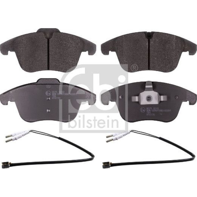 FEBI BILSTEIN Bremsbelagsatz, Scheibenbremse 116380 FEBI BILSTEIN Bremsbelagsatz, Scheibenbremse 116380