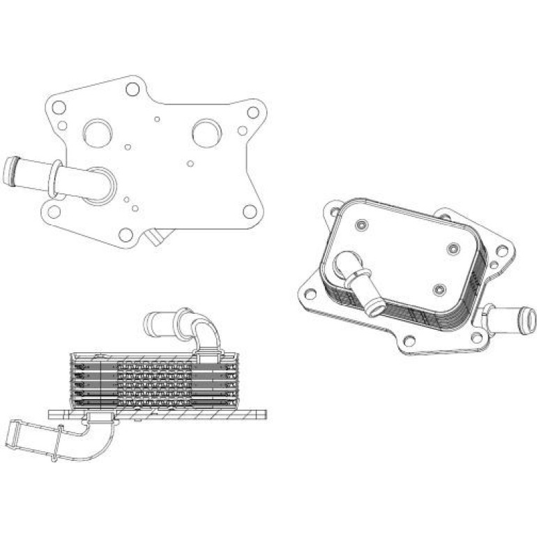ÖLKÜHLER, MOTORÖL NRF31830
