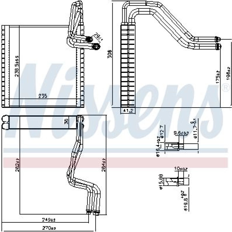 Verdampfer PKW 92372 Verdampfer PKW 92372