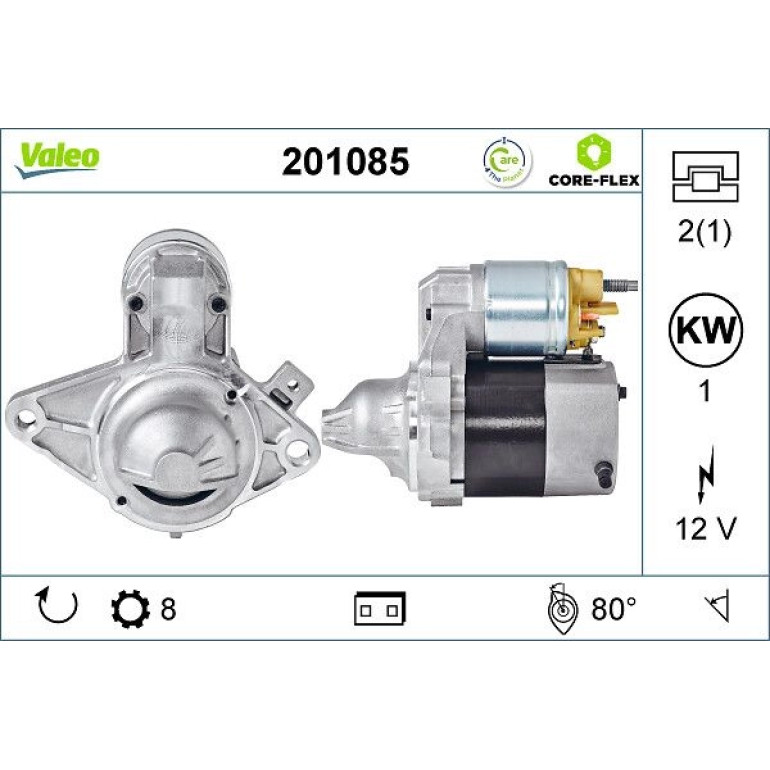 VALEO Anlasser 726091 VALEO Anlasser 726091