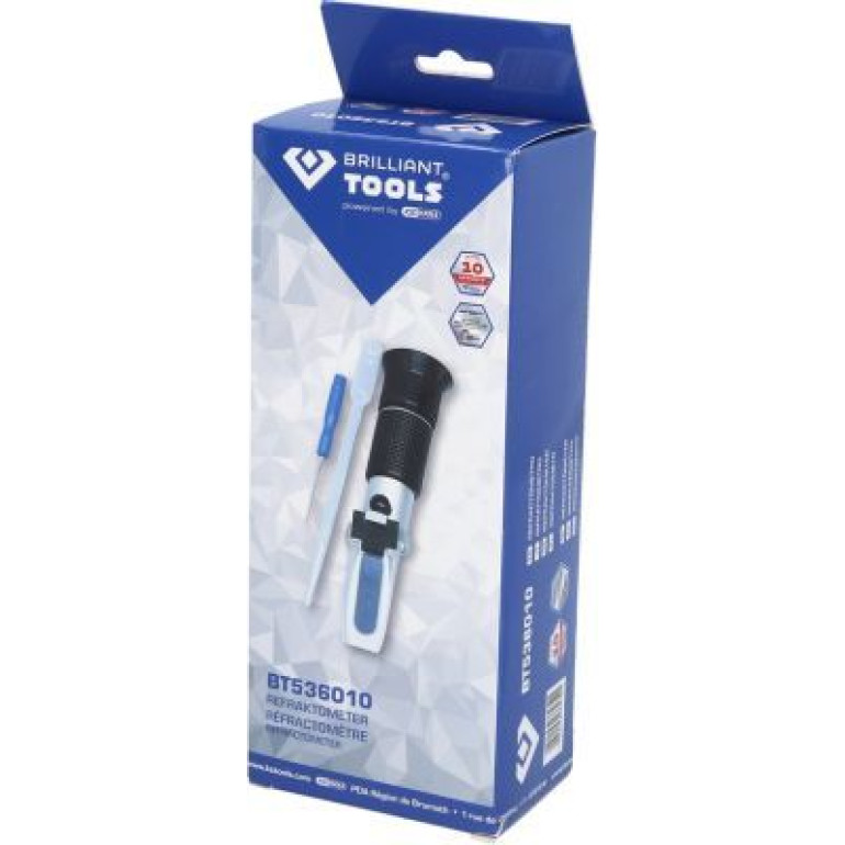 KS TOOLS Frostschutz-/ Batteriesäureprüfgerät (Refraktometer) BT536010