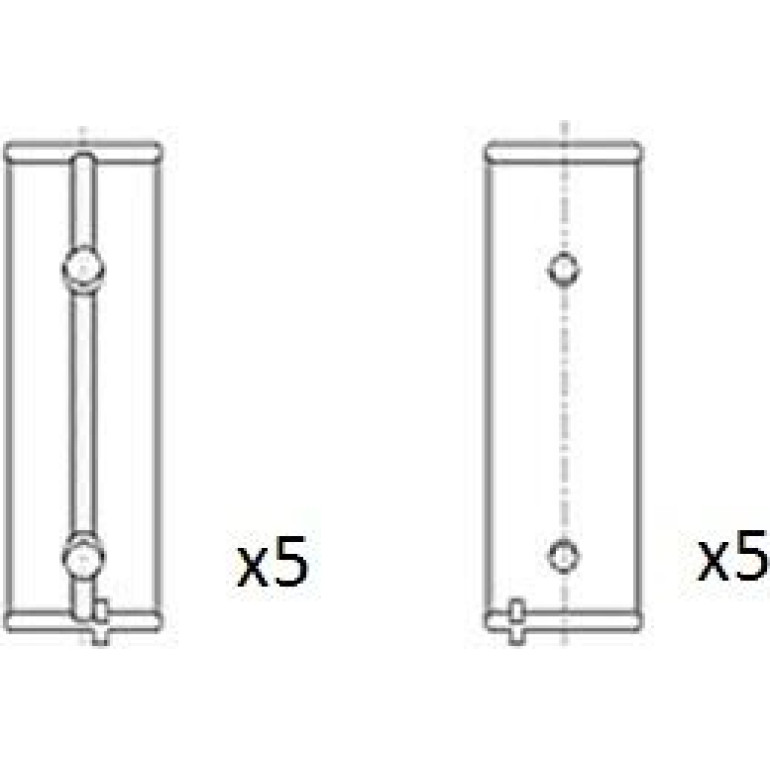 FAI AutoParts Kurbelwellenlager BM1042-STD