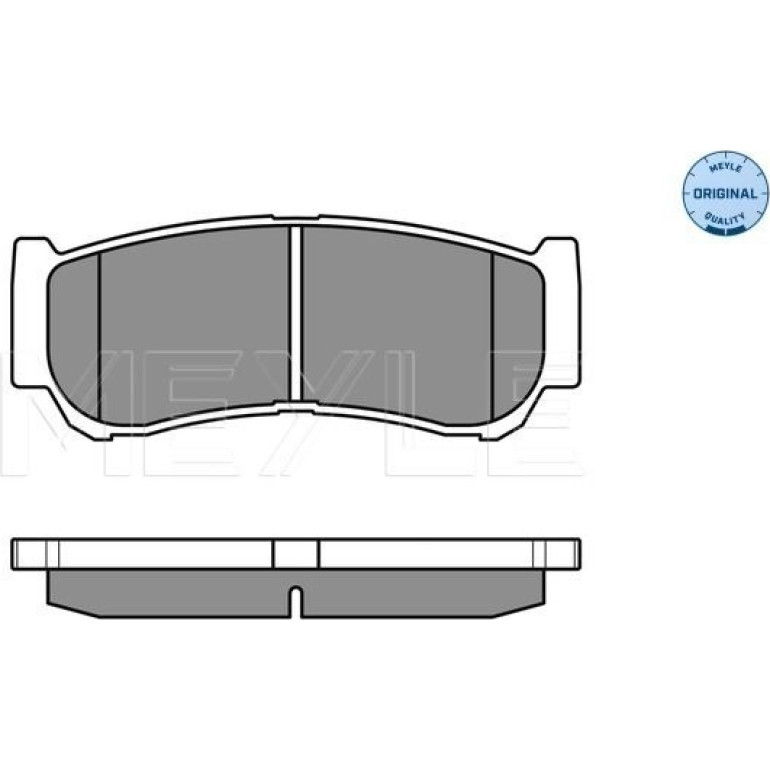 Bremsbelagsatz Hyundai T. Santa Fe 2.2/2.7 06- Mit Sensor 025 244 8816/W