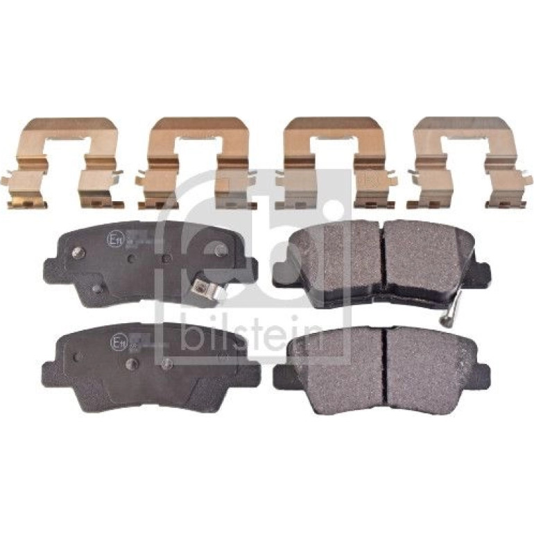 FEBI BILSTEIN Bremsbelagsatz, Scheibenbremse 116301 FEBI BILSTEIN Bremsbelagsatz, Scheibenbremse 116301