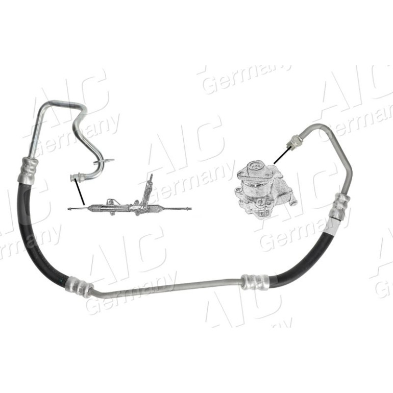 Hydraulikschlauch, Lenkung 58408 Hydraulikschlauch, Lenkung 58408