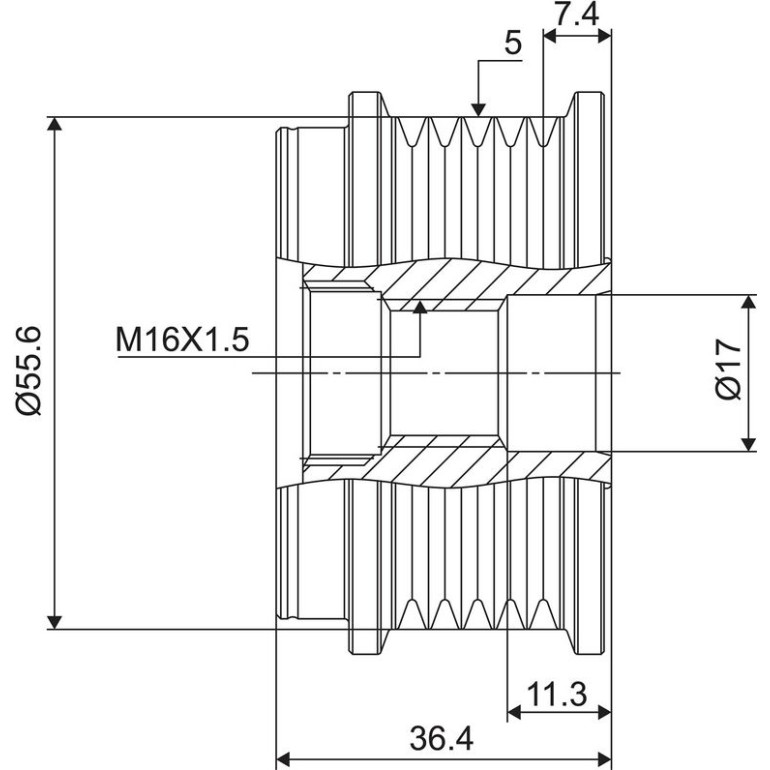 Generatorfreilauf 588041 Generatorfreilauf 588041