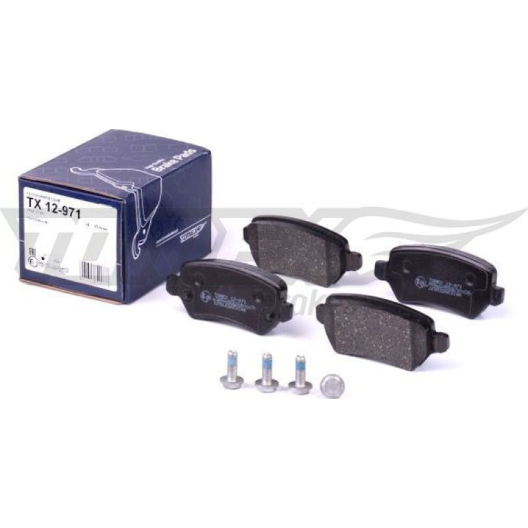 TOMEX brakes Bremsbelagsatz, Scheibenbremse TX 12-971 TOMEX brakes Bremsbelagsatz, Scheibenbremse TX 12-971