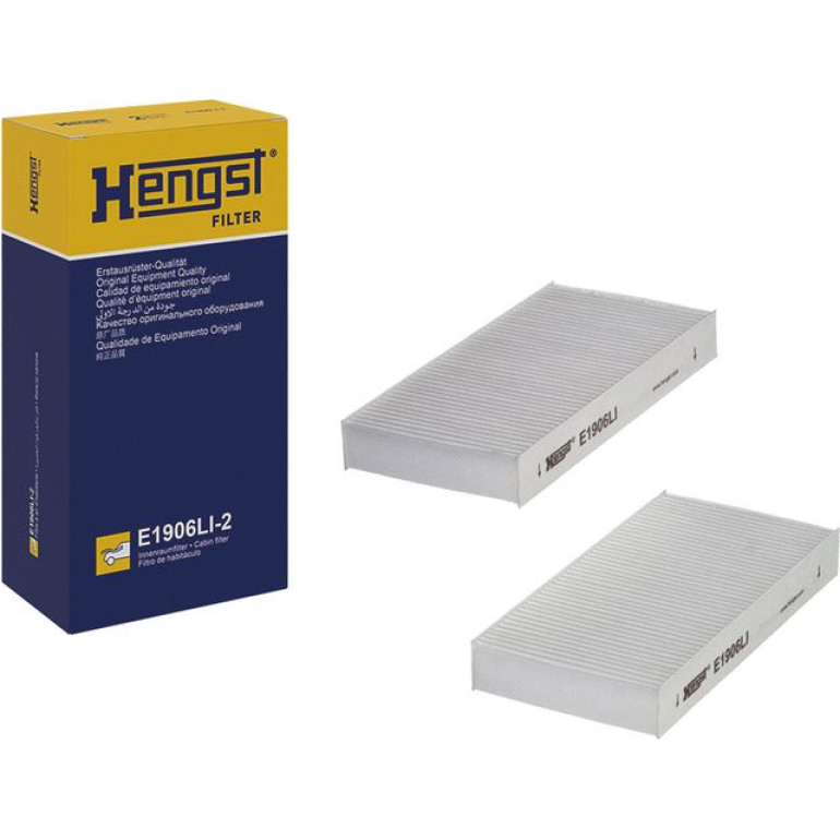 HENGST FILTER Filter, Innenraumluft E1906LI-2 HENGST FILTER Filter, Innenraumluft E1906LI-2