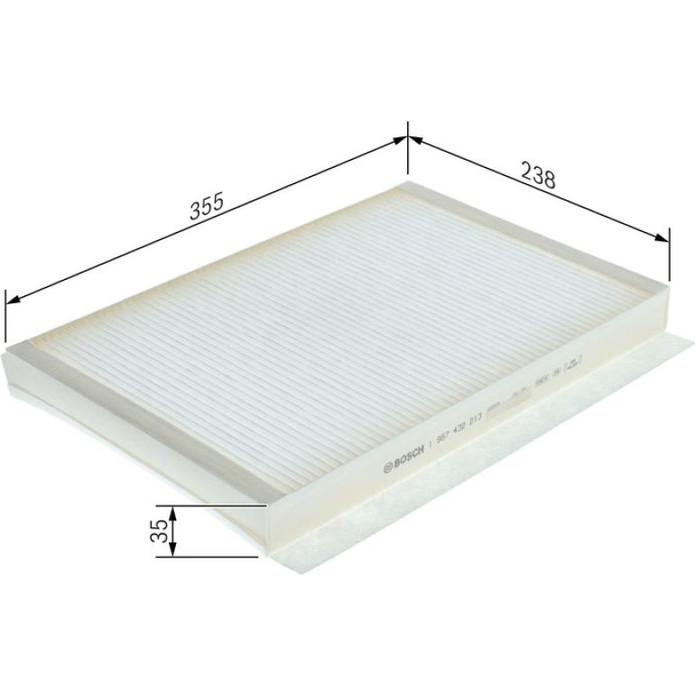 Bosch Innenraumfilter 1987432213