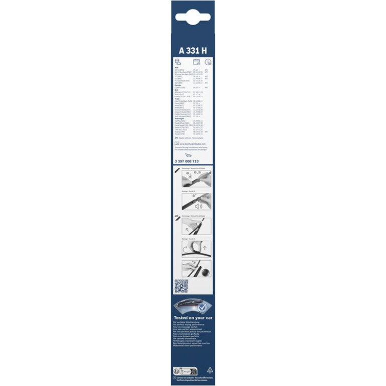 Bosch Scheibenwischer Aerotwin A331H , Heck 3397008713 Bosch Scheibenwischer Aerotwin A331H , Heck 3397008713