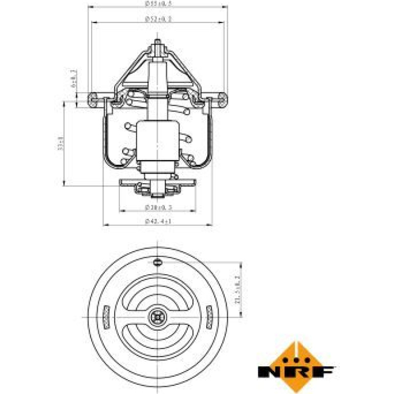 NRF Thermostat 725110 NRF Thermostat 725110