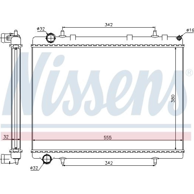 Wasserkühler PKW 63601 Wasserkühler PKW 63601