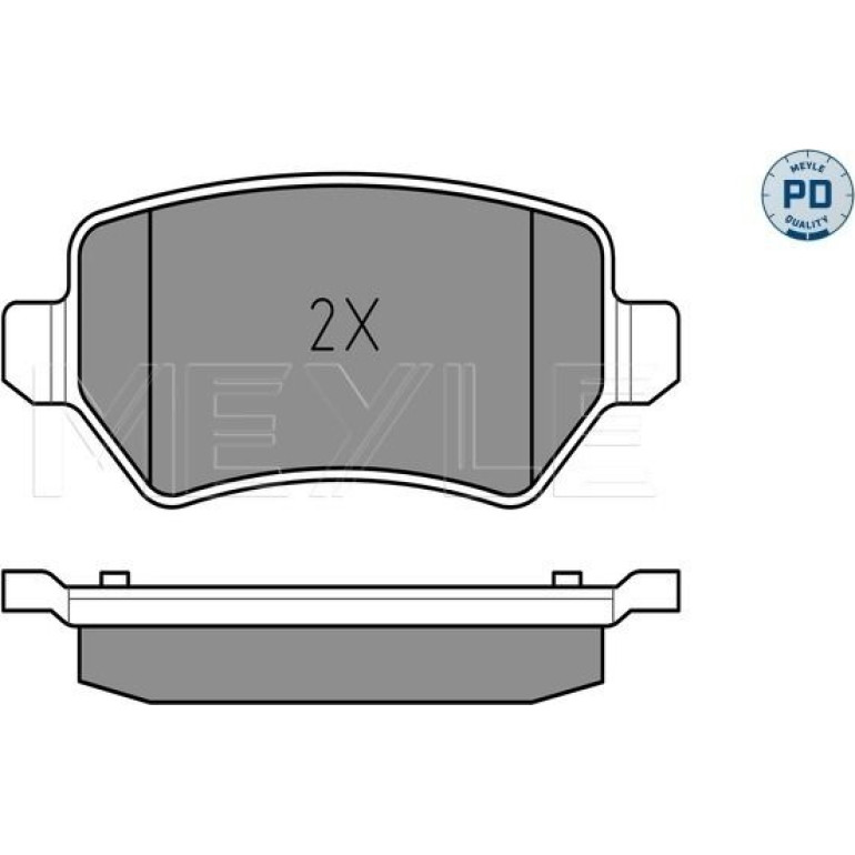 Bremsbelagsatz Opel T. Astra G/Zafira 97- , System: Lucas Girling 025 234 1715/PD Bremsbelagsatz Opel T. Astra G/Zafira 97- , System: Lucas Girling 025 234 1715/PD