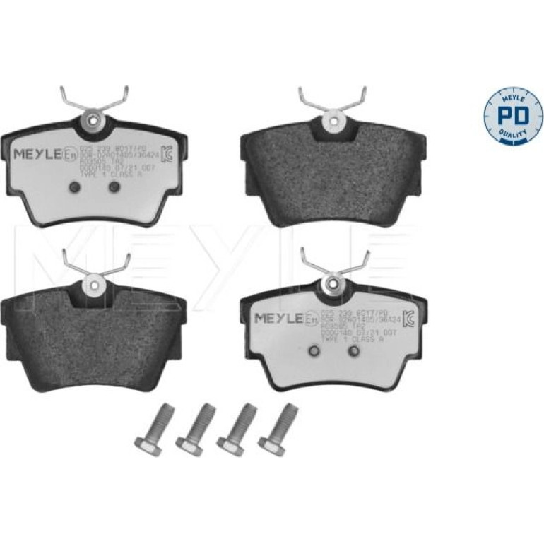 Bremsklötze HA Platinum 025 239 8017/PD Bremsklötze HA Platinum 025 239 8017/PD