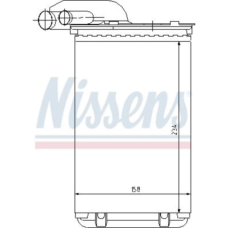 Heizkühler PKW 73252 Heizkühler PKW 73252