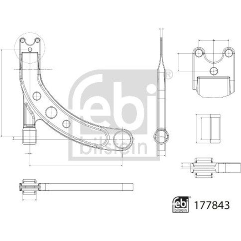 Lenker, Radaufhängung 177843 Lenker, Radaufhängung 177843