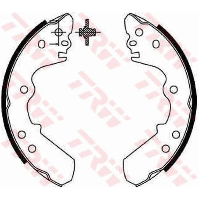 81 461 002 Bremsbacken GS8551 81 461 002 Bremsbacken GS8551