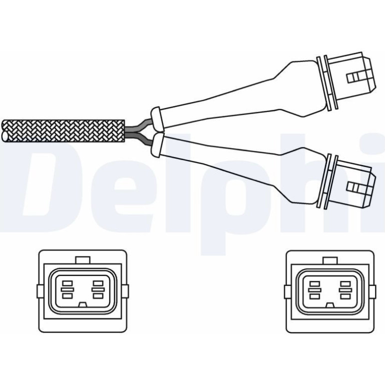 DELPHI Lambdasonde ES20244-12B1 DELPHI Lambdasonde ES20244-12B1