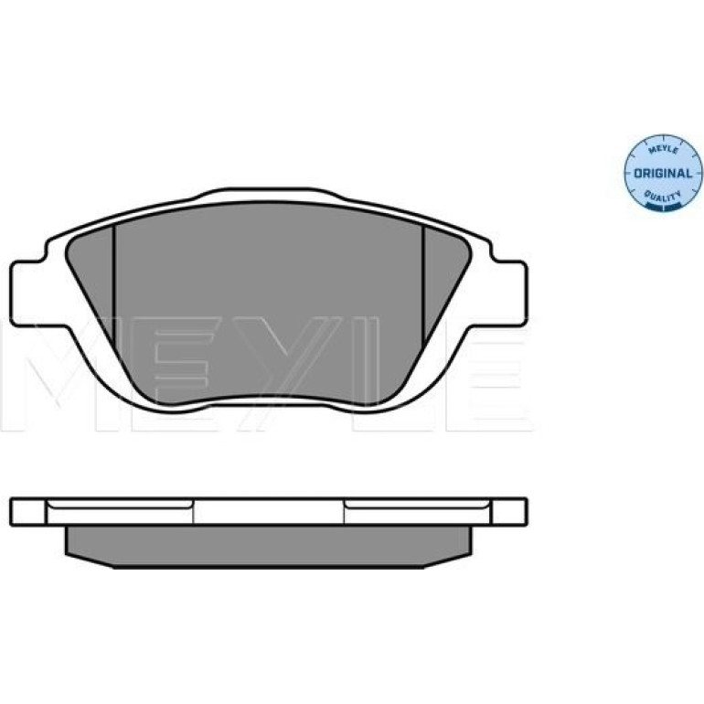 Bremsbelagsatz Citroen P. C3/Ds3 252488318 Bremsbelagsatz Citroen P. C3/Ds3 252488318