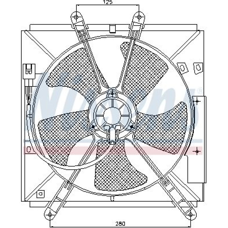 Kühlerlüfter PKW 85330