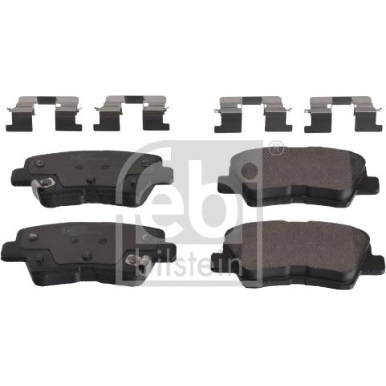 FEBI BILSTEIN Bremsbelagsatz, Scheibenbremse 116289 FEBI BILSTEIN Bremsbelagsatz, Scheibenbremse 116289