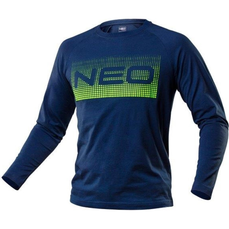 Premium Vollärmeliges T-Shirt, Neo-Print, Größe Xl 81-619-XL
