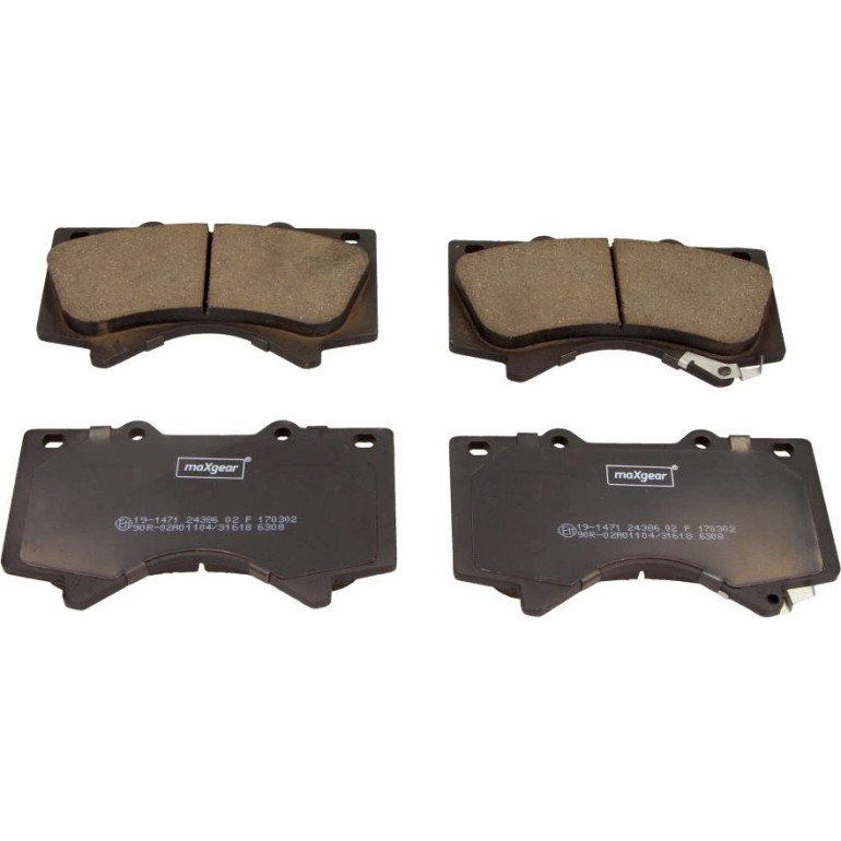 Bremsbelagsatz Toyota P. Landcruiser 08 19-1471 Bremsbelagsatz Toyota P. Landcruiser 08 19-1471