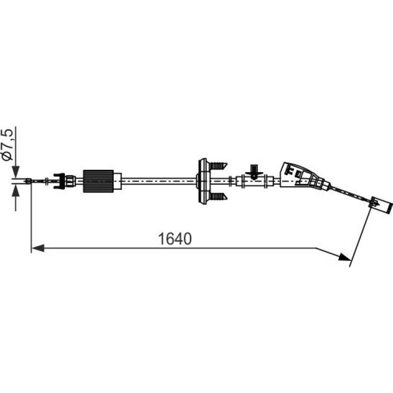 Handbremsseil 1987482798 Handbremsseil 1987482798