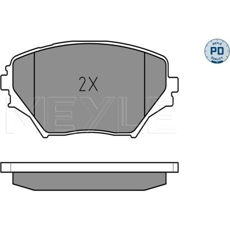 Bremsbelagsatz Toyota P. Rav4 00 025 235 8517/PD Bremsbelagsatz Toyota P. Rav4 00 025 235 8517/PD