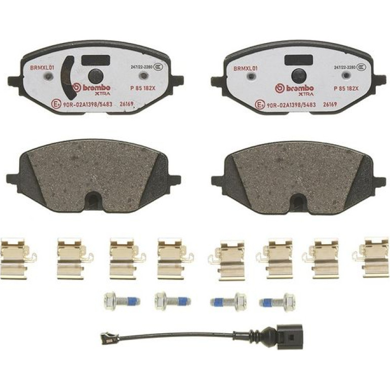 BREMBO Bremsklötze HA P 85 182X BREMBO Bremsklötze HA P 85 182X