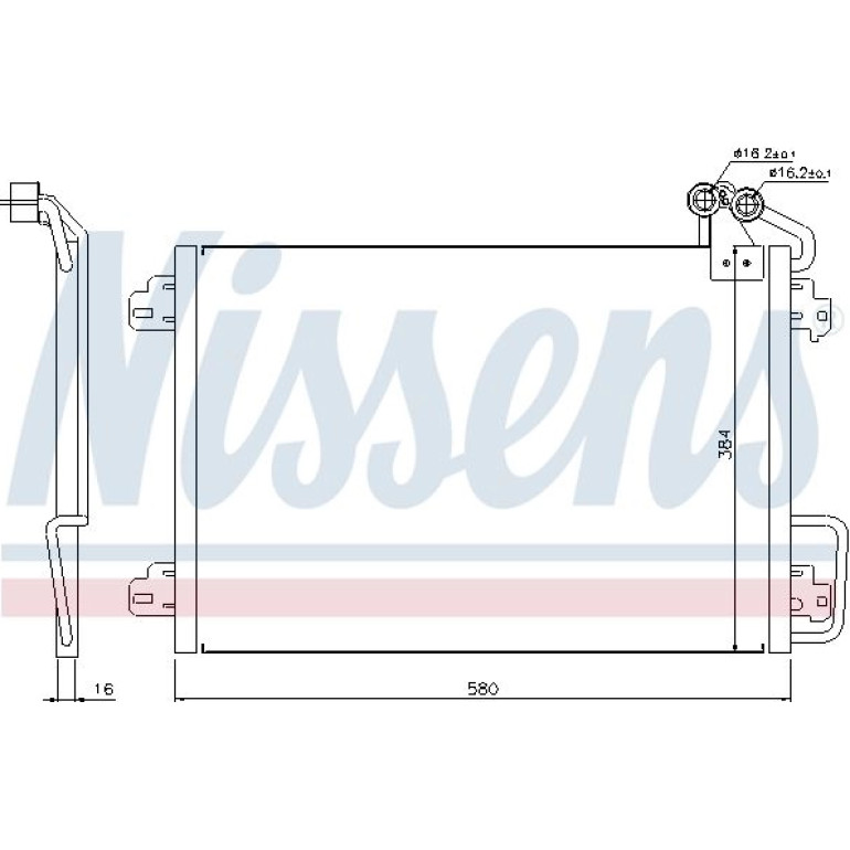 Kondensator PKW 94572 Kondensator PKW 94572