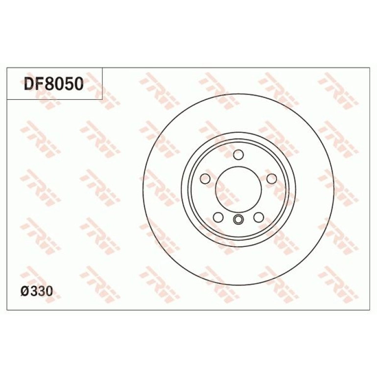 11 481 073 Bremsscheibe VA DF8050 11 481 073 Bremsscheibe VA DF8050