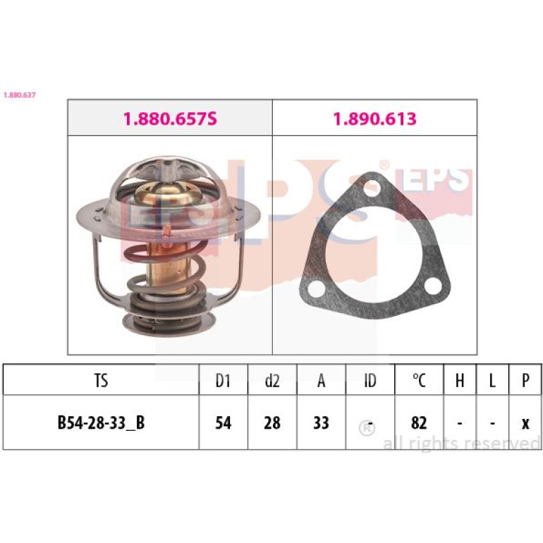 EPS Thermostat 1.880.637 EPS Thermostat 1.880.637