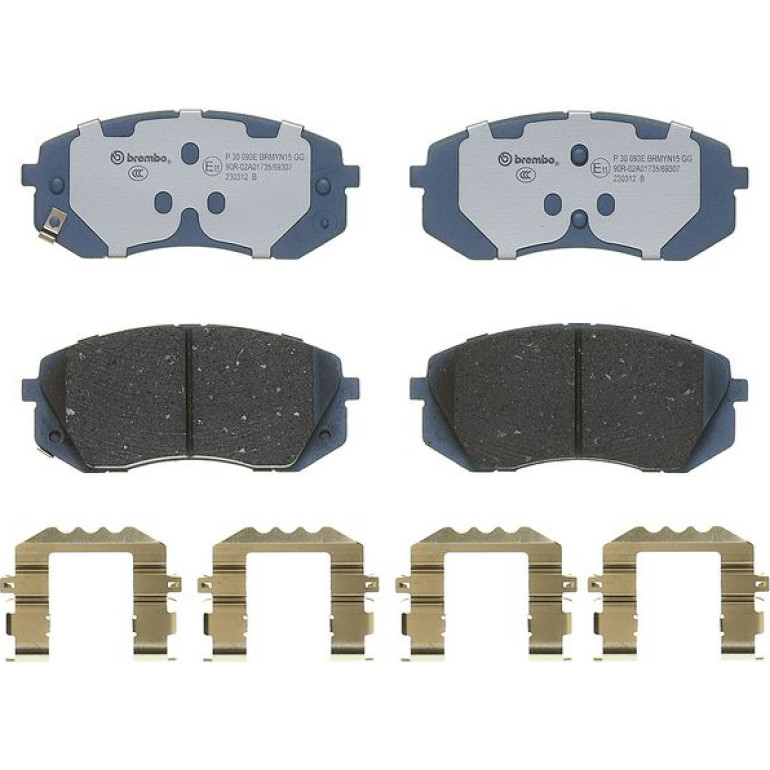 BREMBO Bremsklötze EV VA P 30 093E BREMBO Bremsklötze EV VA P 30 093E