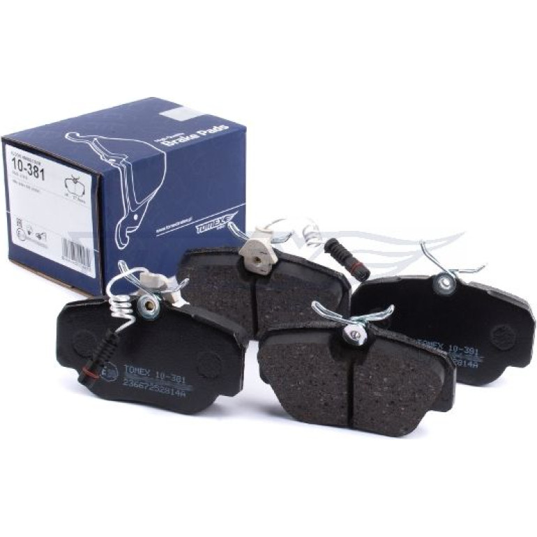 TOMEX brakes Bremsbelagsatz, Scheibenbremse TX 10-381 TOMEX brakes Bremsbelagsatz, Scheibenbremse TX 10-381